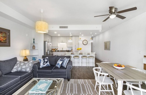 North Trail Condo | Ocean Style 1/1.5 Condo The Strand Water View!