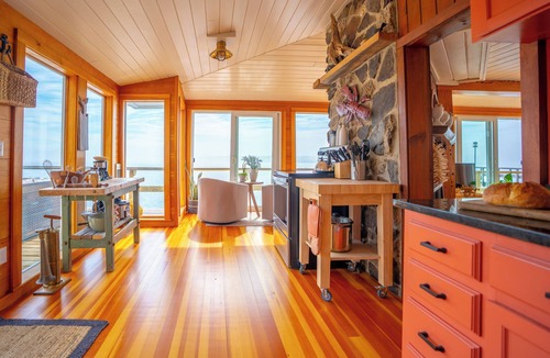 Yarmouth Cottage | Oceanfront Boathouse on Casco Bay
