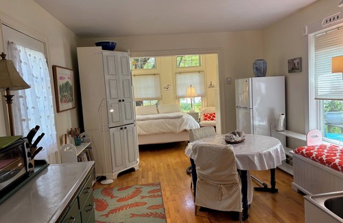 Surry Cottage | Oceanfront Cottage, Cozy & Airy. In-floor Heat. Serene. Private. Artsy.