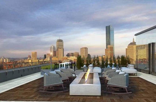 Shawmut Apartment | On-site Theater! 1BR | W/D | Desk | WiFi | Downtown Boston