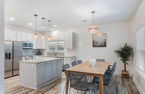 North Lagoon Oaks House | PCB Paradise Sands Oasis - Private Pool, Game Room, Hot Tub!