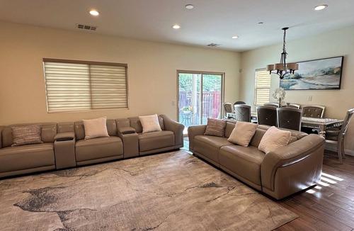 Beaumont House | Poolside Retreat Near Cabazon, Palm Springs & Casino Morongo