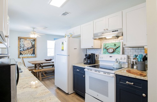 Villa Segunda House | Private Heated Pool Game Room Walk to Gulf & Sound Pet Friendly