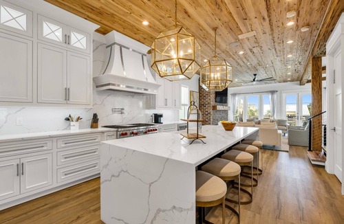 San Juan House | Private Heated Pool, Sitting Spa, Outdoor Kitchen, and Gulf Views