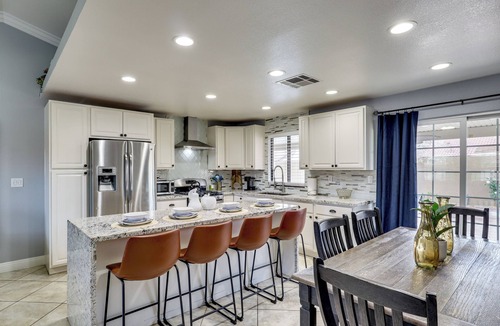 Sunrise Manor House | Private Pool, Patio! Modern North Las Vegas Escape