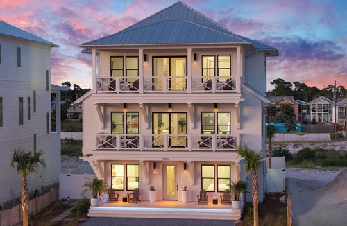 Biltmore Beach House | 🌊 Private Pool | Gulf Views | 5 King En suites | Bonfires | Beach Service 🏝️