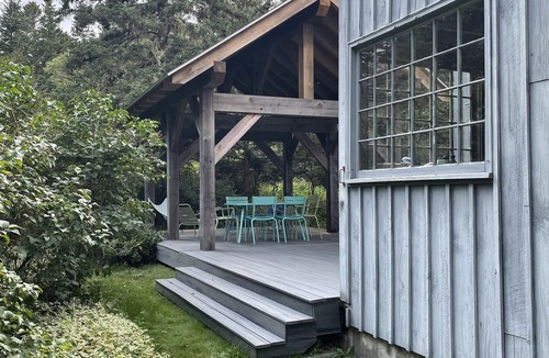 Bernard House | Prud'homme Cottage: bright, private architectural cottage on Mitchell Cove