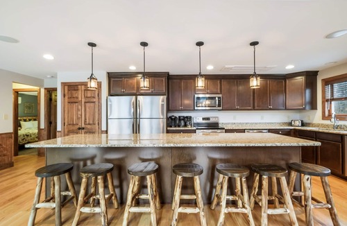 Lake Harmony Estates House | Rainier by PMR, 8BR, Elevator, Outdoor Fireplace, Double Kitchen, Sleeps 26