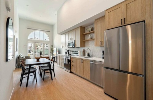San Bernardino County Apartment | Refined 1B1B with Pool, Spa and 4K Smart TVs