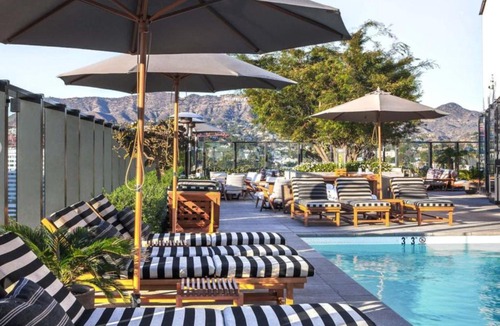 Hollywood Apartment | Rooftop Pool Modern 2BR, 2BA - Panoramic Hollywood views