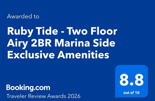 Marina del Rey Apartment | Ruby Tide - Two Floor Airy 2BR Marina Side Exclusive Amenities