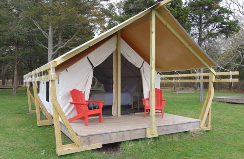 Northwest Harbor RV Rental | Safari Tent Glamping,S11-CedarPt, East Hampton, NY