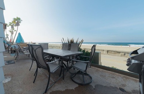 Mission Beach Condo | Santa Barbara Oceanfront Home by 710 Vacation Rentals | Private Patio & Fast WiFi