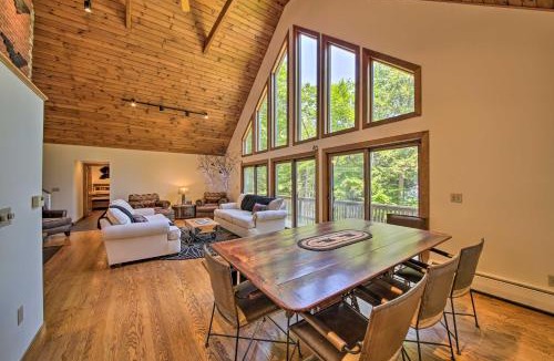 South Casco House | Sebago Lake Gem on Private Cove w/Boat Dock!
