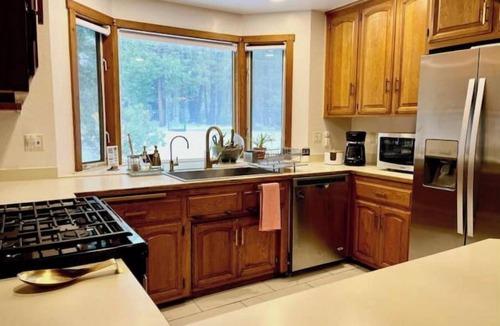 Pine Cove Cabin | Serene & Magical Cabin - Family/ADA-Friendly, w/Barrel Sauna & Fireplace!