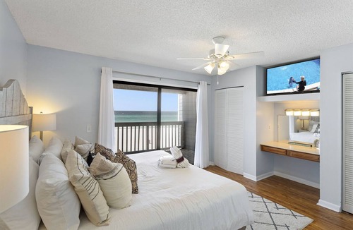 Sunnyside Condo | Shoreline Villas 7 - Gulf Front, Panama City Beach, Free Wifi, Great Location!
