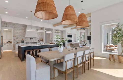 Dune Allen Beach House | Sleeps 20! Rooftop GULF VIEWS, Private Pool, LSV/golf cart, Bikes, 2 Kitchens! Pet Friendly!