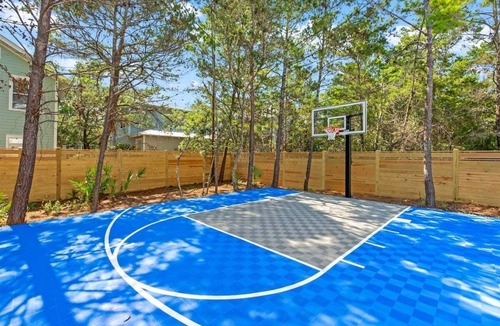 Seagrove Beach House | Sleeps 28! Oasis w Pool, Spa, LSV, Bikes, Basketball Court, Game Room! 5 Floors! 30A Dream Home!
