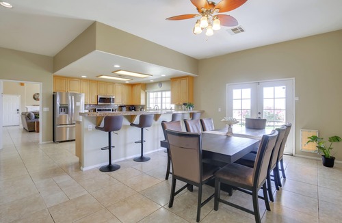 Desert Hot Springs House | Spacious Desert Haven! Saltwater Pool & Spa | BBQ