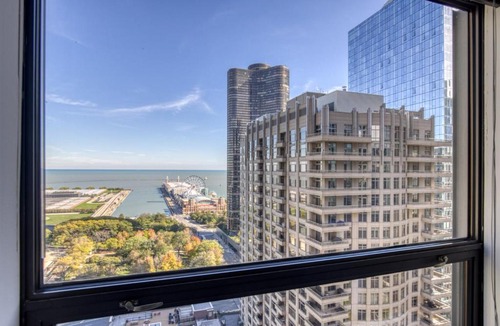 Streeterville Apartment | Streeterville Studio w Gym Pool nr Navy Pier CHI-450