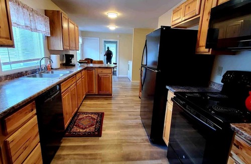 Greenville Junction Cabin | Stunning Cabin with Fire Pit Perfect for Groups in Maine