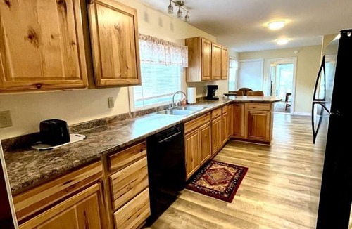 Greenville Junction Cabin | Stunning Cabin with Fire Pit Perfect for Groups in Maine