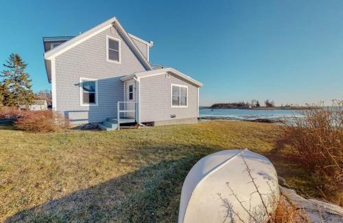 Newagen House | Stunning oceanfront cottage w/private deck and Atlantic views