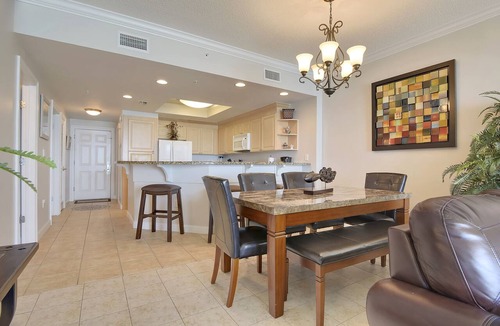 Panama City Beach Condo | Stylish 2BR Boardwalk Condo – Gulf Views, Balcony, 2 Queens & Resort Amenities