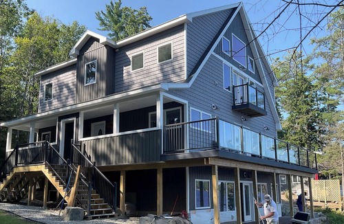 Costigan House | Sunset Blaze - One of the Best Lake Houses in Maine