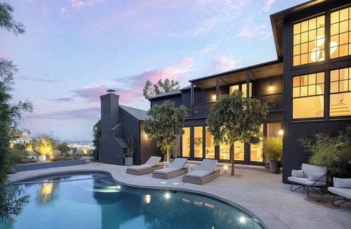 Hollywood Hills West House | Sunset Manor - Designer Gated Estate Above Sunset Strip | Panoramic LA Views