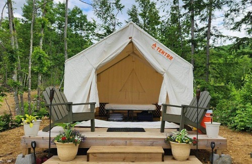 Buckfield RV Rental | Tentrr Signature Site - Secluded Mountain View in Buckfield Maine