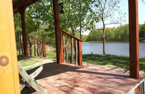 Compton House | The Lily Pad, headwaters of Eden Falls