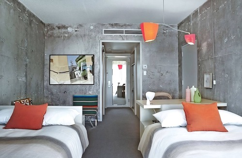 Wilshire Center Hotel | The LINE Hotel LA, 2x High-level Hollywood Hills View Double, Pet-Friendly, Pool