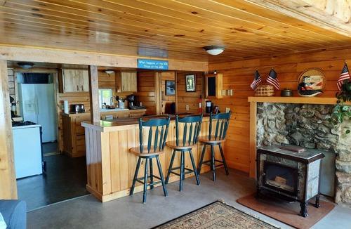 Orland Cottage | The loons are calling you! Your peaceful, waters edge retreat awaits!