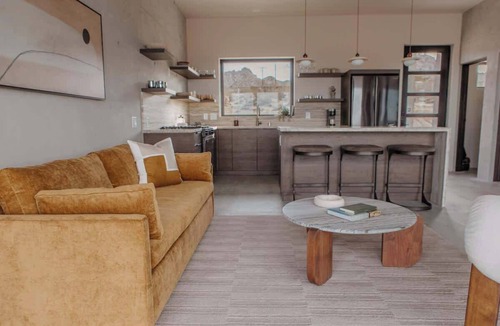 Panorama Heights House | The Mark Concrete Retreat with Views & Hot Tub