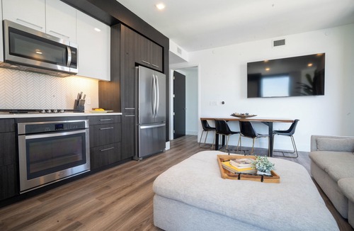 East Village Apartment | The Zinnia-Comfortable 3BR Retreat with A/C, Pool, Hot Tub & Great Location