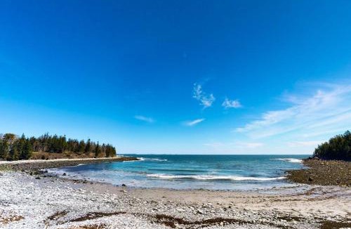 Tenants Harbor House | Tranquil getaway on the coast with beach access, ocean views, & screened porch
