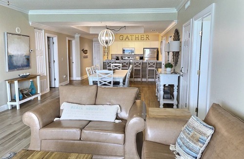 Long Beach Condo | Updated luxury oceanfront - spacious sunset deck
