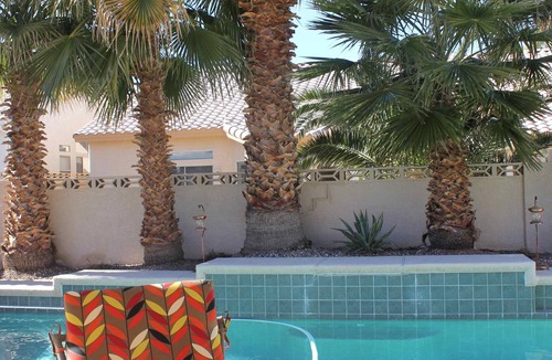 Paradise House | Vegas Haven! Sleeps 8! Private Home w/Pool & Hot Tub in Gated Community, Dogs OK
