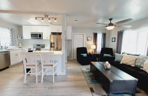 Crescent Beach House | Walk To Beach, Updated Cottage, Dog Friendly, Beach Wagon Included, No Stairs