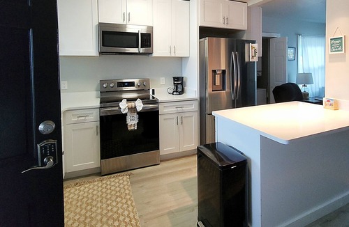 Crescent Beach House | Walk To Beach, Updated Cottage, Dog Friendly, Beach Wagon Included, No Stairs