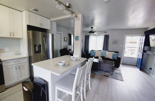 Crescent Beach House | Walk To Beach, Updated Cottage, Dog Friendly, Beach Wagon Included, No Stairs