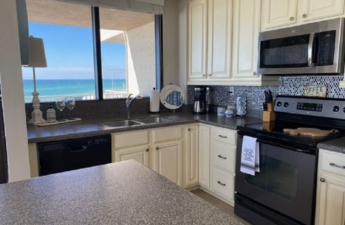 Gulf Lagoon Beach Condo | Wall of Windows to Best View on Panama City Beach (FL)