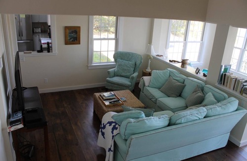 Hancock Point House | Waterfront, heated, beach 2 minutes, sunrise, waterview, pets, dock, Wharf House