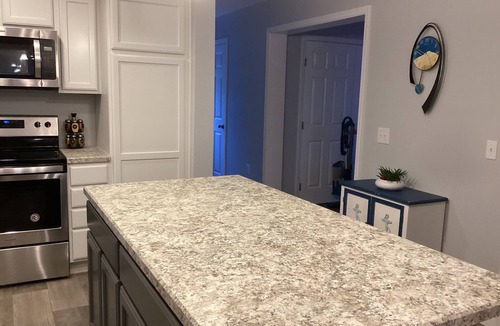 Gouldsboro House | Waterfront Hot Tub Kids Playscape Kayaks Pet Friendly Mini Resort with A/C