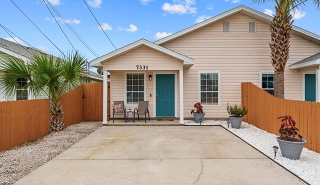4 Min Walk to Sand | 2BR | King Bed | Private Yd!