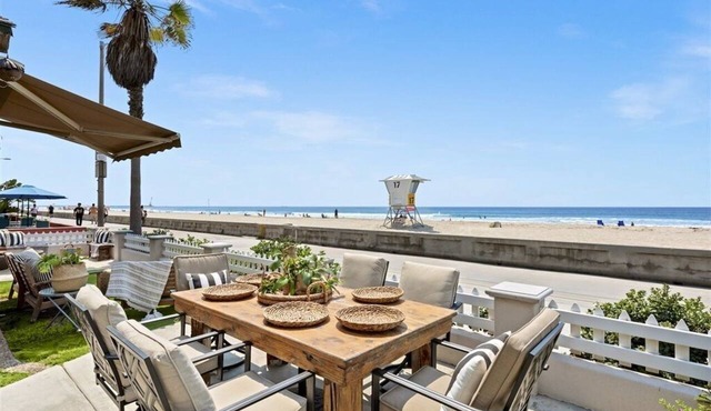 55' Ocean Front * Exclusive Ground Level Patio * A/C