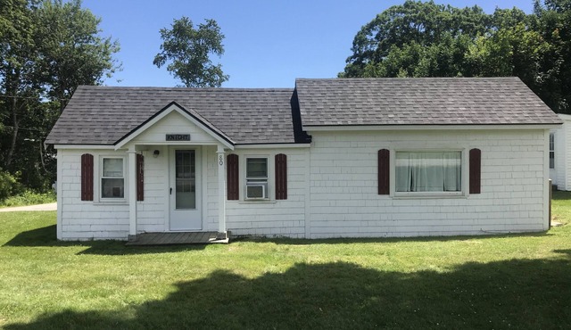 Adorable cottage with million dollar view and short walk to stunning beach.
