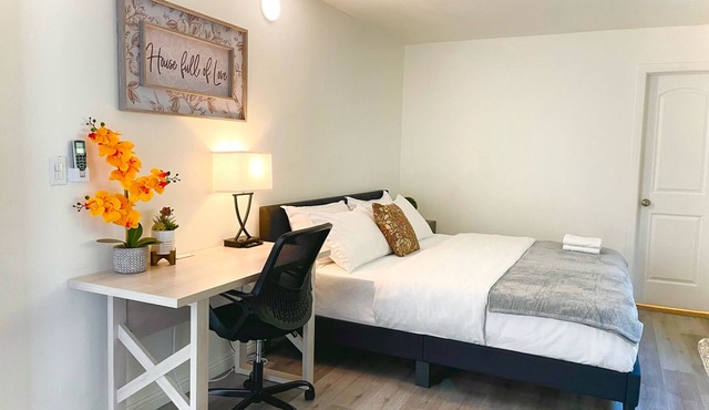 Amazing Studio (Private Entrance & Free Parking)