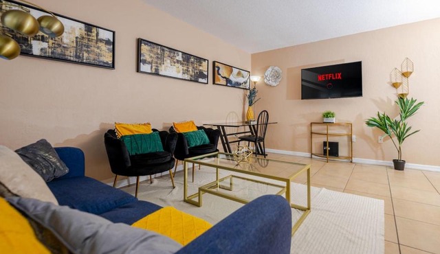 Artsy Getaway with Vibrant Design Flair